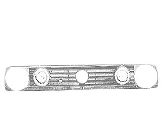 VAN WEZEL 5813519 -  Решетка радиатора
